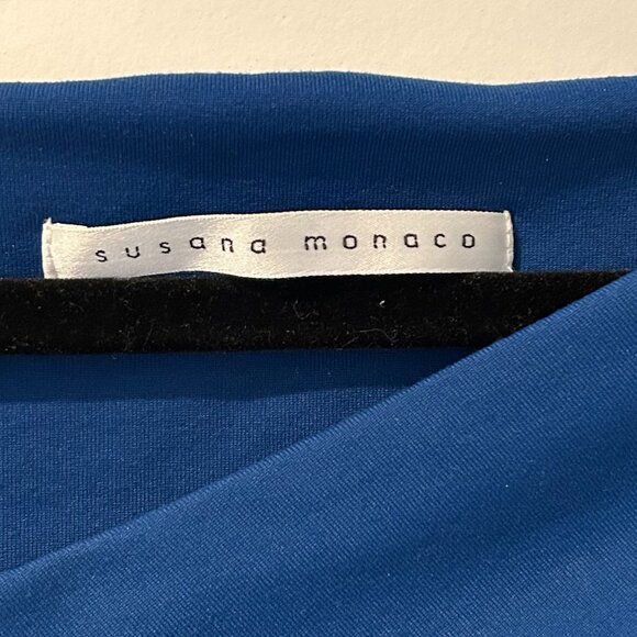 Susana Monaco ruched dress with assymetrical neckline - Picture 2 of 3